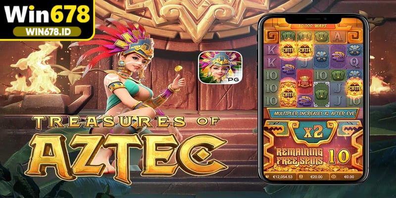 Nhịp quay của quay hũ kho báu Aztec